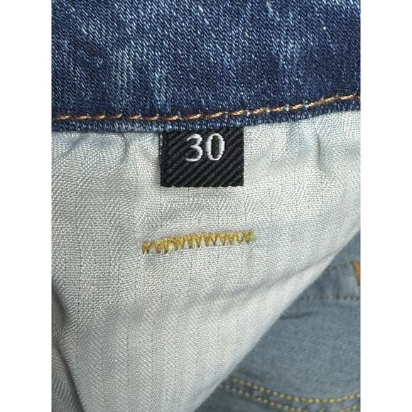 7 For All Mankind Women's Kimmie Bootcut Blue Denim Jeans - Size 30 (30x32.5) - Picture 6 of 8